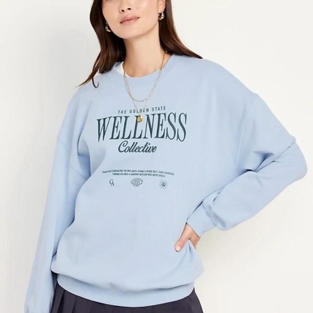 Old-navy Women's Blue Sweatshirt